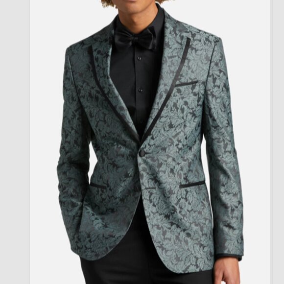 Egara Slim Fit Floral Dinner Jacket